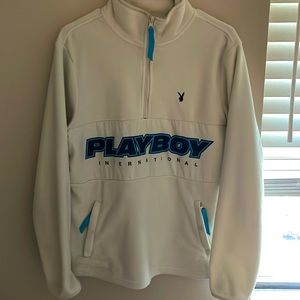 PacSun x Playboy Polar Fleece Half Zip Pullover